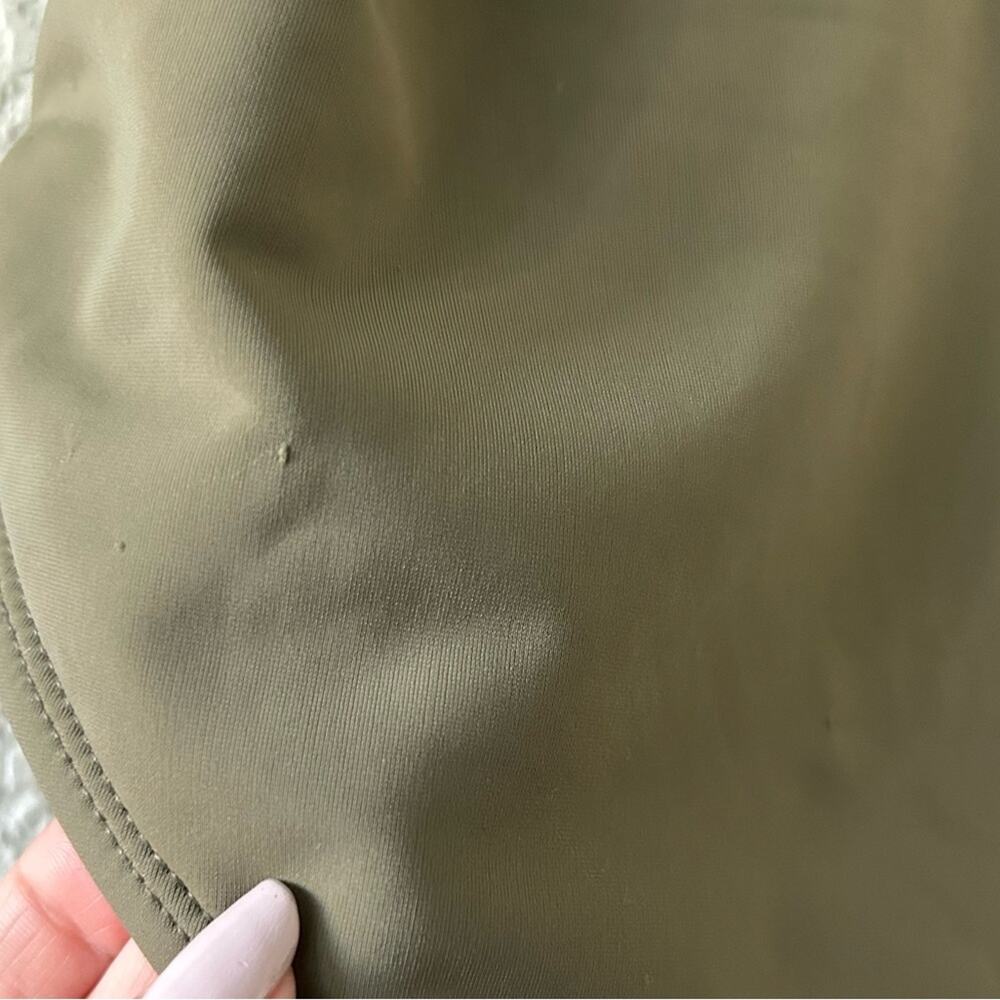 Beth Richards Knot Olive Green Bikini Top Women’s Size Large - Picture 7 of 7